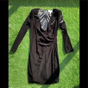 Mango Velour Dress
